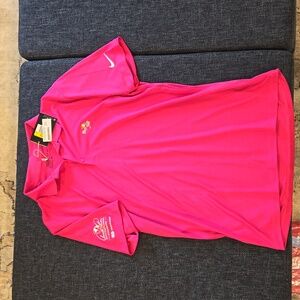 Mike Golf pink dri-fot polo